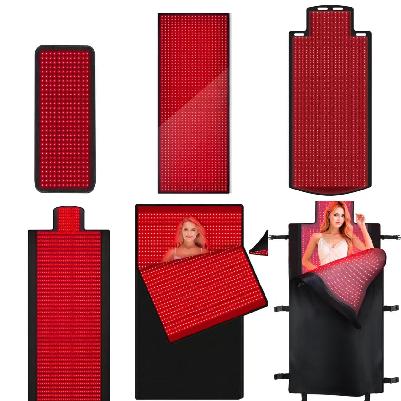 AQSHE Red Light Therapy Belt, Near Infrared Light Therapy & Red Light Therapy For Body, Relaxing Muscle Improve Circulation