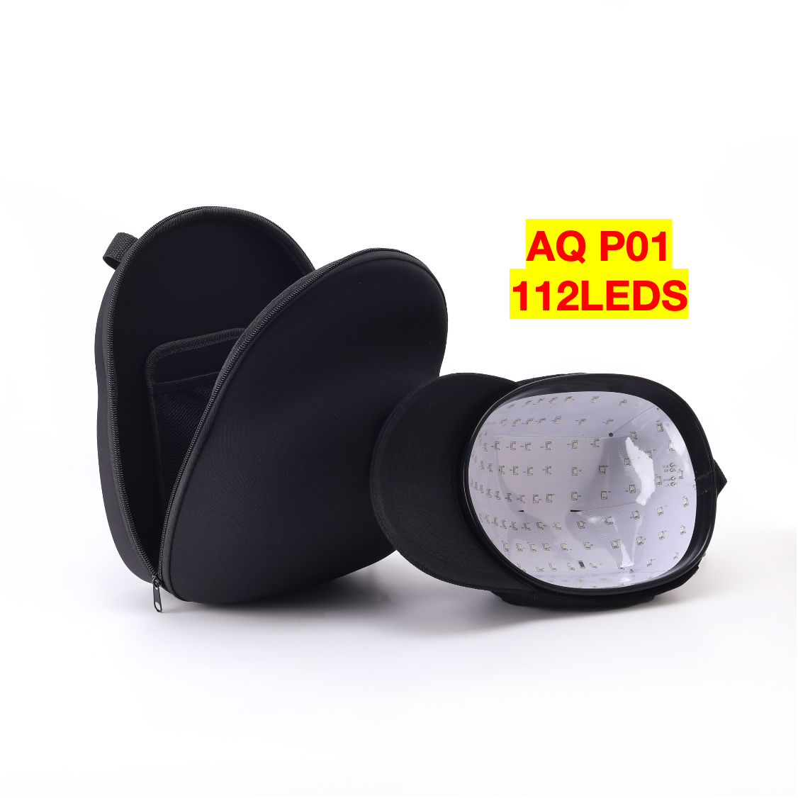 AQ P01 112LEDS 660nm 850nm With Pulse Function Red Light Therapy Cap Home Use Portable Light Therapy Hat