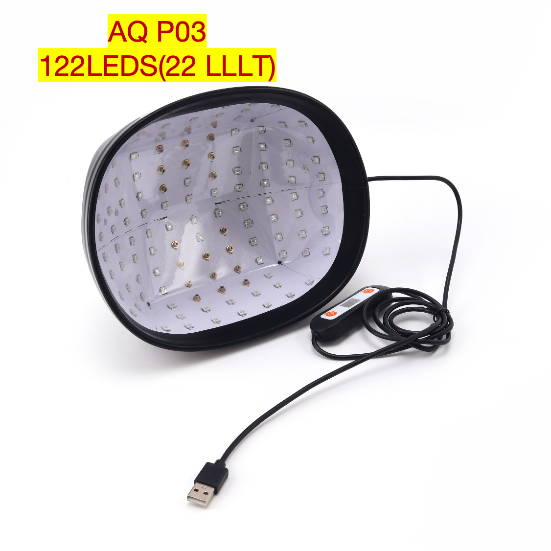 AQSHE AQ P03 122 leds 22 LLLT Laser Cap Alopecia Bald Treatment Anti Hair Loss Infrared Red Light Therapy Hair Growth Helmet