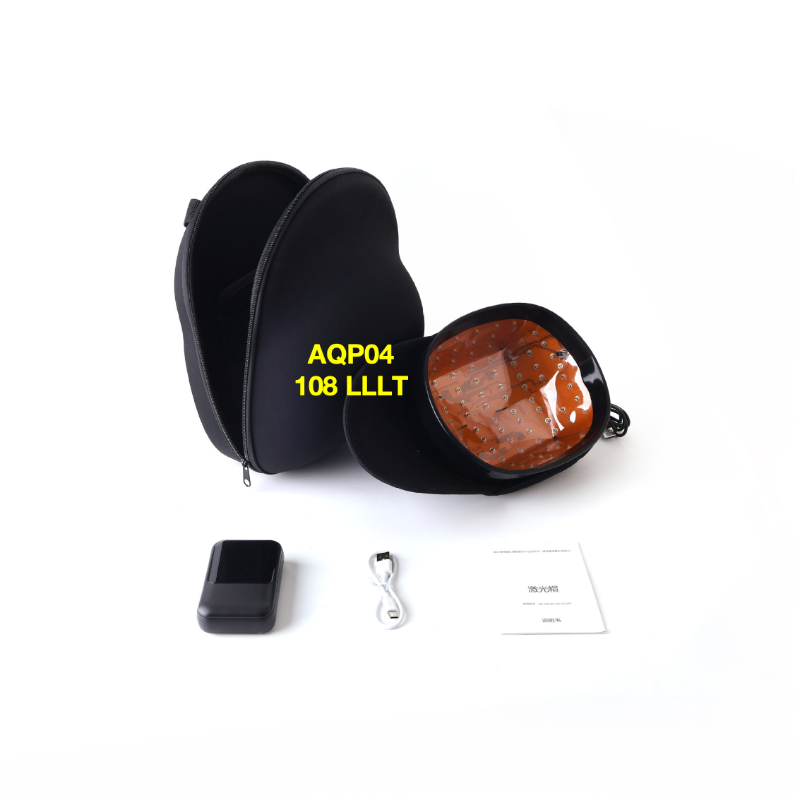 AQSHE AQ P04 108 LLLT  Diodes Low Level Laser Therapy Hair Growth Cap Beauty Salon Laser Hair Regrowth Cap Helmet Device