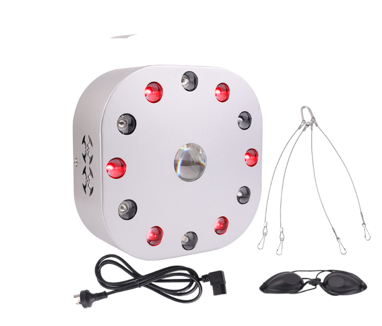 AQSHE COB 1-12 Red and Near Infrared ODM OEM 630 660nm 810nm 830nm 850nm Pain Relief Light Therapy 200w LED Light Therapy Panel