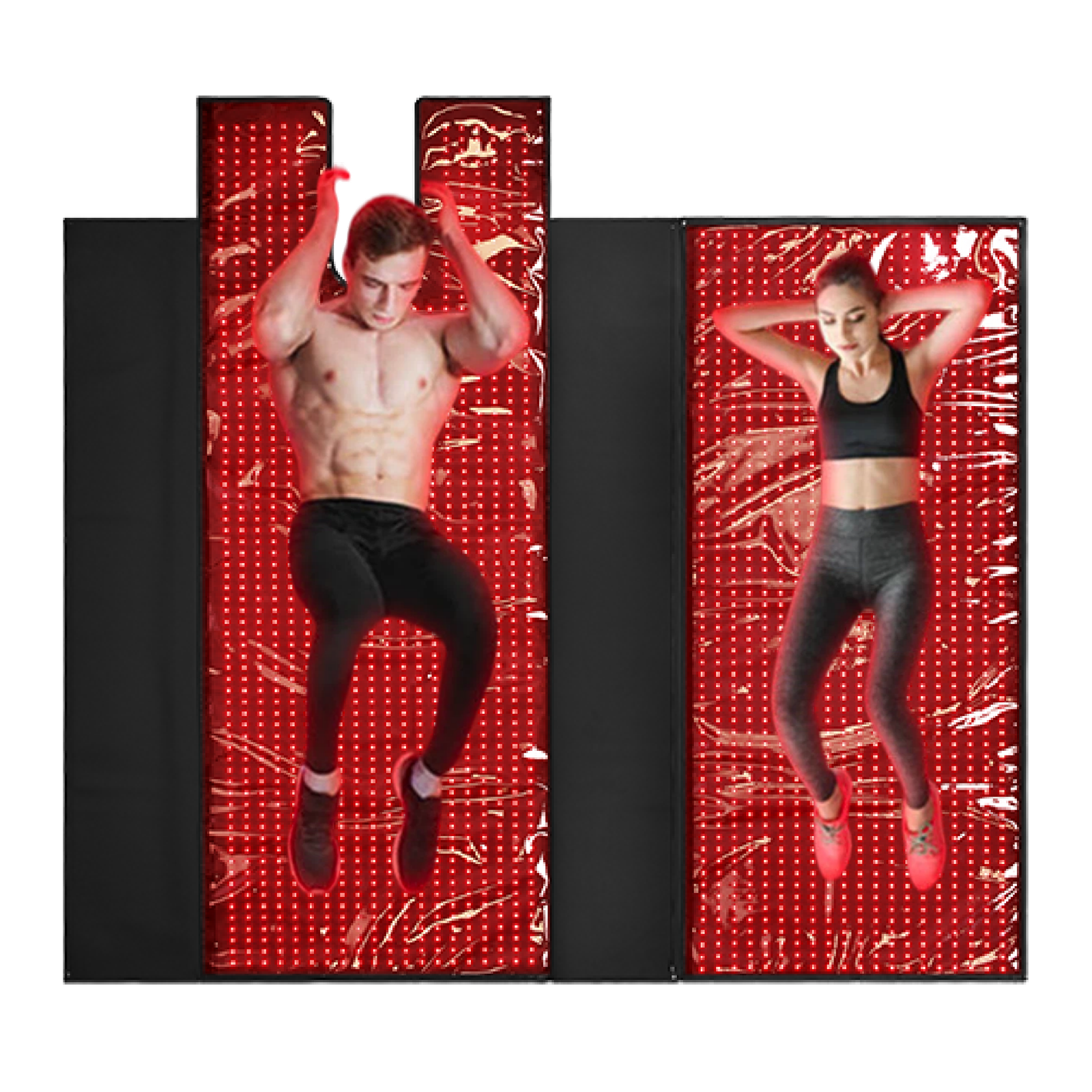 AQSHE Laser Blanket Red Led Light Therapy Blanket 6 Wavelength 630 660 830 850 940 1064nm 2632 LEDs Triple 7896 Chips Full Body